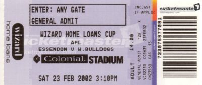 AFL Ticket