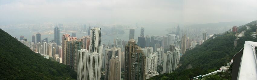 from Victoria Peak