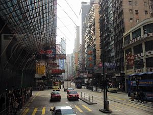 Road at Honkong Island