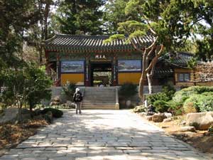 Baemosa a old temple at Busan; 